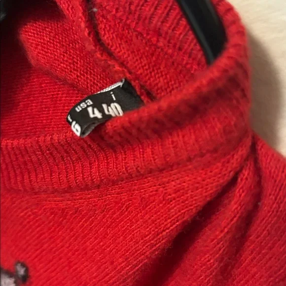 Moschino Red Sweater Dress size 4 - Picture 5 of 6